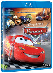 Autá - Blu-ray (maďarský obal)
