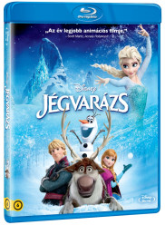 Ľadové kráľovstvo - Blu-ray (maďarský obal)
