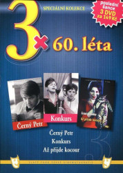 3x 60. léta: Černý Petr + Konkurs + Až přijde kocour DVD pošetka
