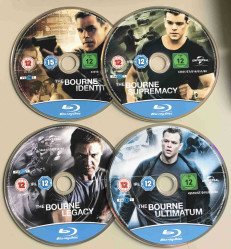 Bourneova kolekce 4 filmů - Blu-ray 4BD (bez CZ) OUTLET