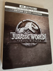 Jurský svět: Zánik říše - 4K Ultra HD Blu-ray Steelbook OUTLET