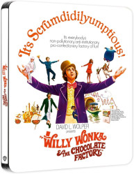 Willy Wonka a továreň na čokoládu - 4K Ultra HD Blu-ray + BD Steelbook (bez CZ)