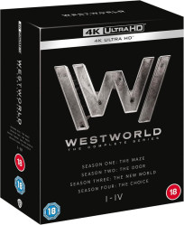 Westworld 1-4 kolekcia (1-2 s CZ + 3-4 bez CZ) - 4K Ultra HD Blu-ray