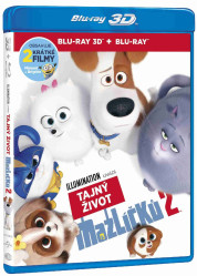 Tajný život mazlíčků 2 - Blu-ray 3D + Blu-ray (2BD)