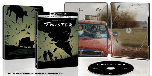 Twister - 4K UHD + BD Limited Steelbook Ultimate Collectors Edition (bez CZ)