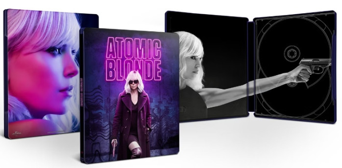 detail Atomic Blonde: Bez lítosti - 4K Ultra HD Blu-ray + Blu-ray Steelbook (bez CZ)