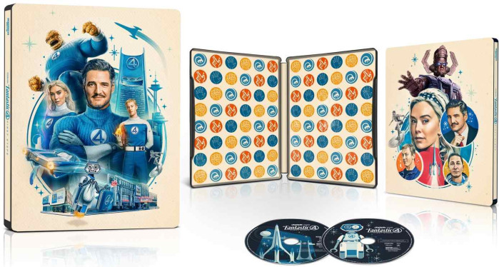 detail Fantastická 4: Prvé kroky - 4K UHD + BD Limitovaná zberateľská edícia Steelbook