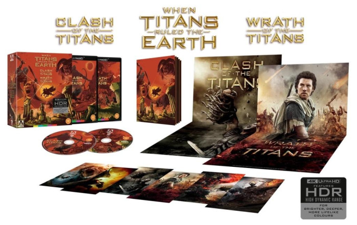detail Souboj Titánů a Hněv Titánů Limitovaná edice - 4K UHD Blu-ray + BD (bez CZ)
