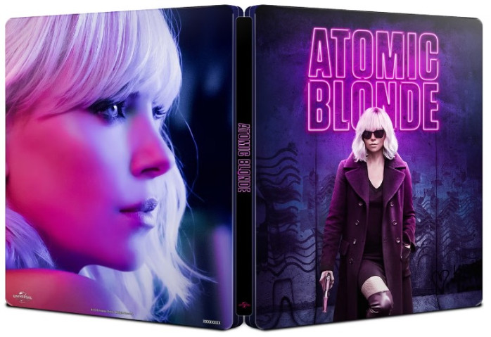 detail Atomic Blonde: Bez lítosti - 4K Ultra HD Blu-ray + Blu-ray Steelbook (bez CZ)