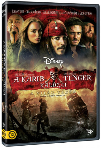 Piráti z Karibiku: Na konci světa - DVD (maďarský obal)