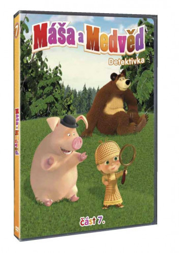 Máša a medvěd 7: Detektivka - DVD slimbox