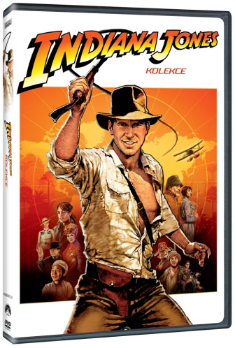 Indiana Jones 1-4 kolekce - 4DVD