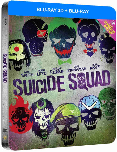 Sebevražedný oddíl - Blu-ray 3D + 2D Steelbook