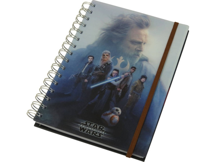 detail Zápisník Star Wars - The Last Jedi - 3D