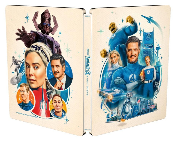 detail Fantastická 4: Prvé kroky - 4K UHD + BD Limitovaná zberateľská edícia Steelbook