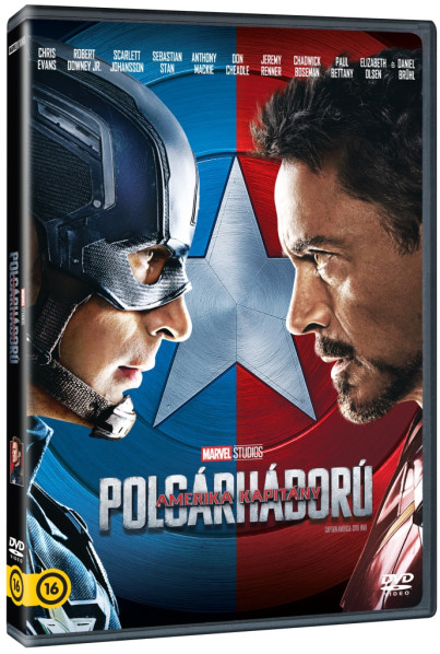 detail Captain America: Občanská válka - DVD (maďarský obal)