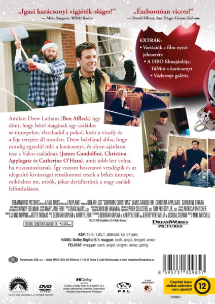 detail Prežiť Vianoce - DVD (maďarský obal)