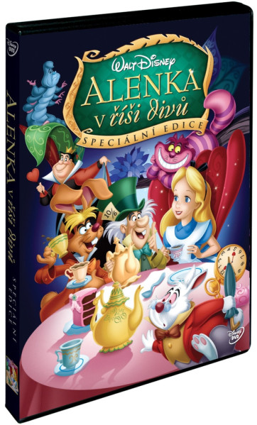 detail Alica v krajine zázrakov (1951) - DVD (maďarský obal)