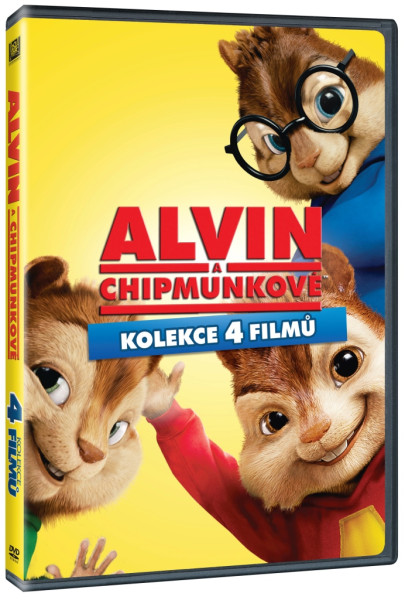 detail Alvin a Chipmunkové 1-4 kolekce - 4DVD