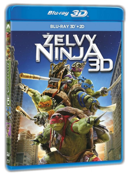 detail Želvy Ninja (2014) - Blu-ray 3D + 2D