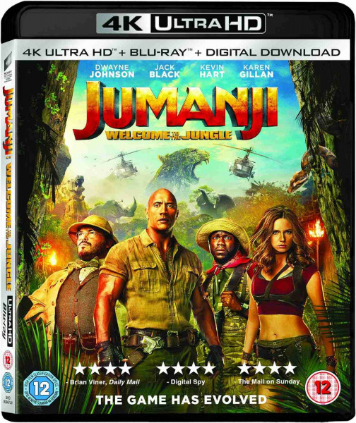 detail Jumanji: Vítejte v džungli! - 4K Ultra HD Blu-ray + Blu-ray (2BD)