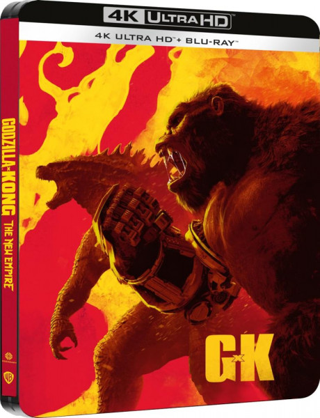 detail Godzilla x Kong: Nové impérium - 4K Ultra HD Blu-ray Steelbook Red