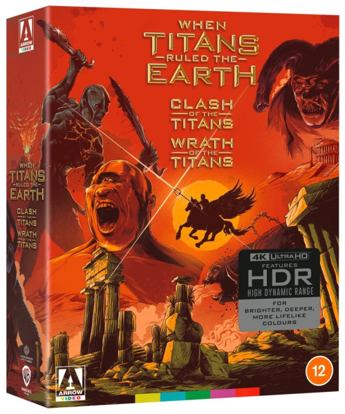 detail Souboj Titánů a Hněv Titánů Limitovaná edice - 4K UHD Blu-ray + BD (bez CZ)