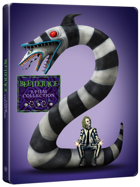 detail Beetlejuice 1-2 kolekce - 4K Ultra HD Blu-ray Steelbook 2BD