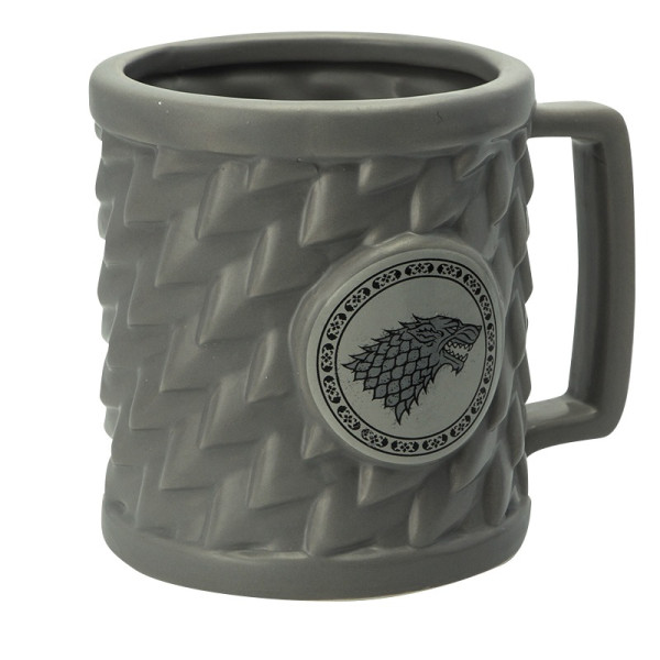 detail Hrnek Game of Thrones - Stark 3D 500 ml