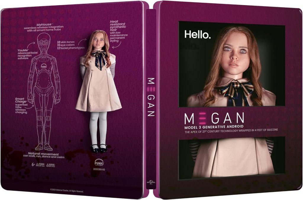 M3GAN - 4K UHD Blu-ray + BD Steelbook Limit. sběratelská edice (bez CZ)