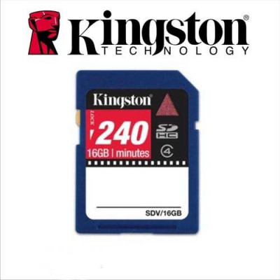Kingston 16GB Secure Digital SDHC Video Card