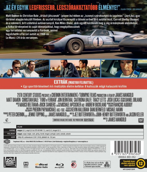detail Le Mans 66 - Blu-ray (maďarský obal)