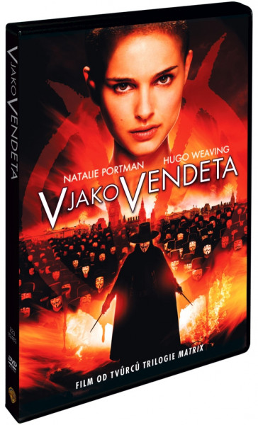 detail V jako Vendeta - DVD