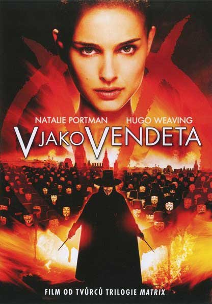 detail V jako Vendeta - DVD