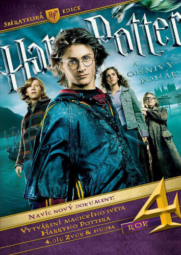Harry Potter 4 a Ohnivý pohár - 3 DVD
