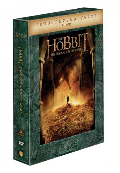 detail Hobit: Šmakova dračí poušť (Prodloužená verze) - 5 DVD