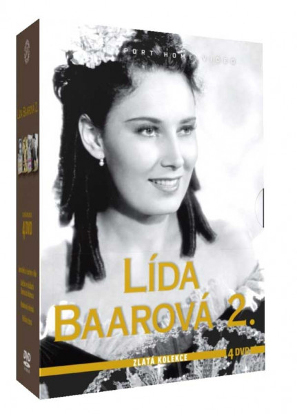 detail Lída Baarová 2 - Zlatá Kolekce - 4 DVD