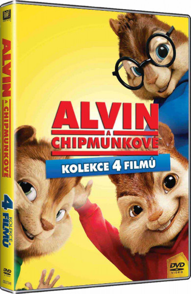 detail Alvin a Chipmunkové 1-4 kolekce - 4DVD