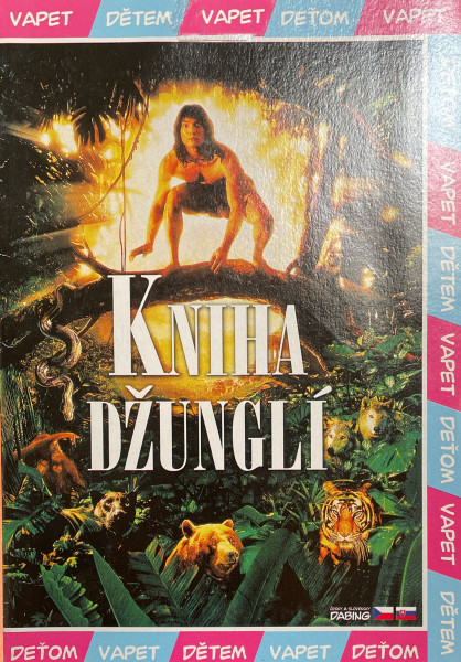 detail Kniha džunglí - DVD pošetka