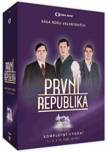 První republika - Kompletní řada 1-3 - 14 DVD
