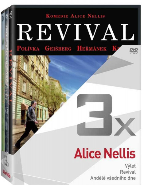 detail Alice Nellis kolekce - 3DVD (Výlet, Revival, Andělé všedního dne)