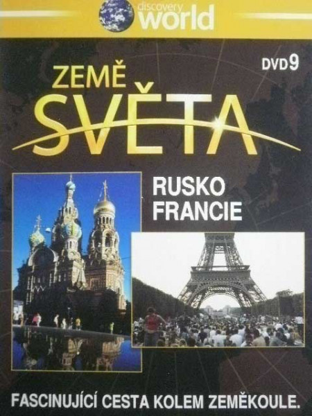 detail Země světa 9 - Rusko + Francie - DVD pošetka