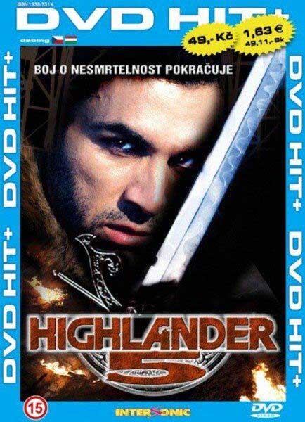 detail Highlander 5 - DVD pošetka