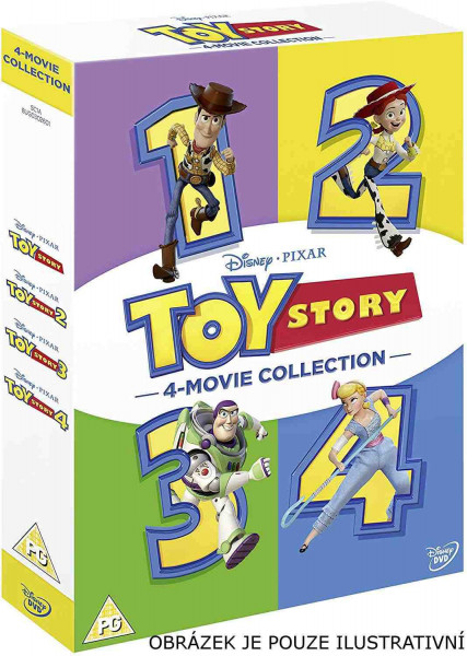 detail Toy Story: Příběh hraček 1-4 kolekce - 4DVD