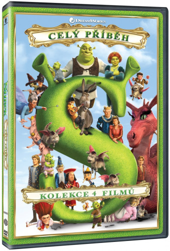 Shrek 1-4 kolekce - 4DVD