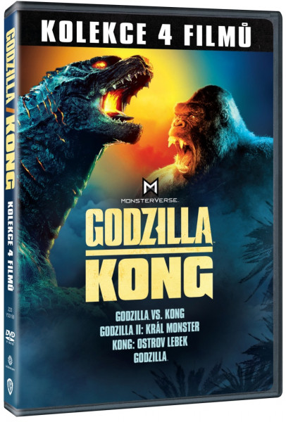 detail Godzilla a Kong kolekce - 4DVD