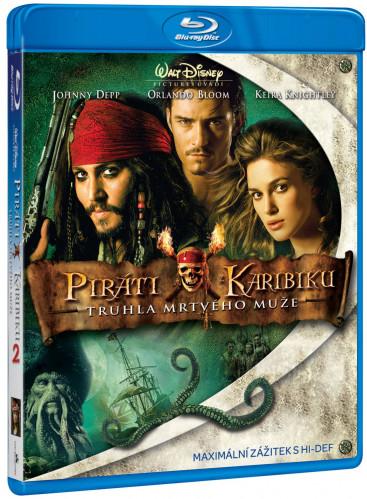 Piráti z Karibiku 2: Truhla mrtvého muže - Blu-ray