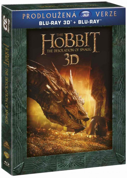 detail Hobit: Šmakova dračí poušť (Prodloužená verze, 5 BD) - Blu-ray 3D + 2D