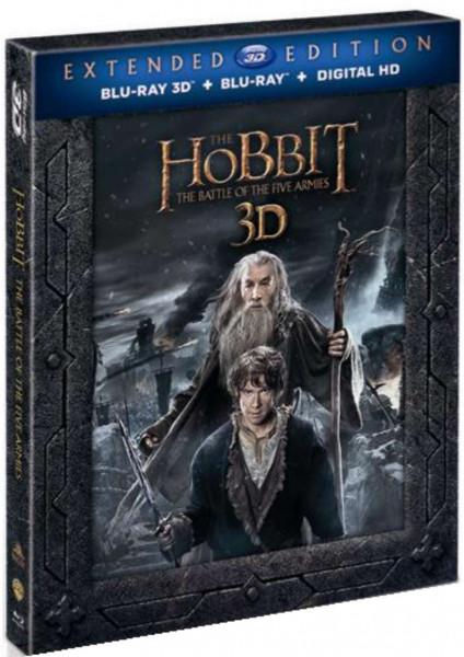 detail Hobit: Bitva pěti armád (Prodloužená verze) + soška - Blu-ray 3D + 2D