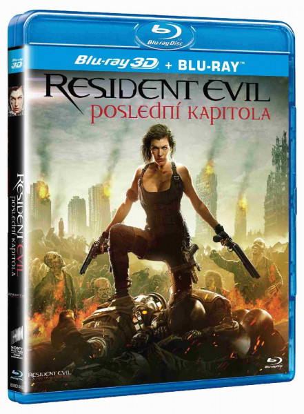detail Resident Evil: Poslední kapitola - Blu-ray 3D + 2D (2 BD)